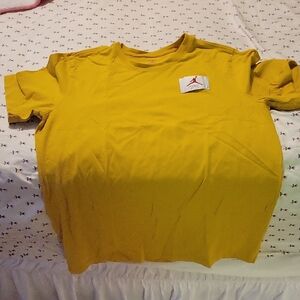 Jordan Yellow Short Sleeve Tee